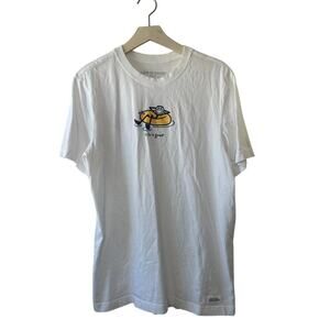 Life is Good Inner Tube Jake Short Sleeve Crusher Tee Shirt Classic Fit Medium